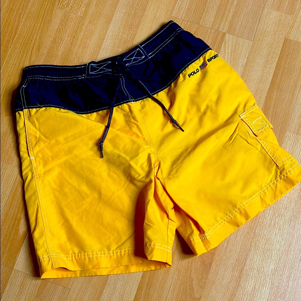 Polo by Ralph Lauren Men's Yellow Swim Shorts